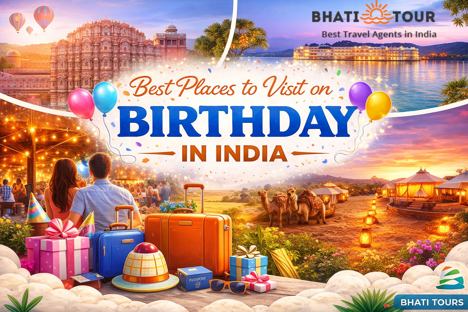 Best Places to Visit on Birthday in India